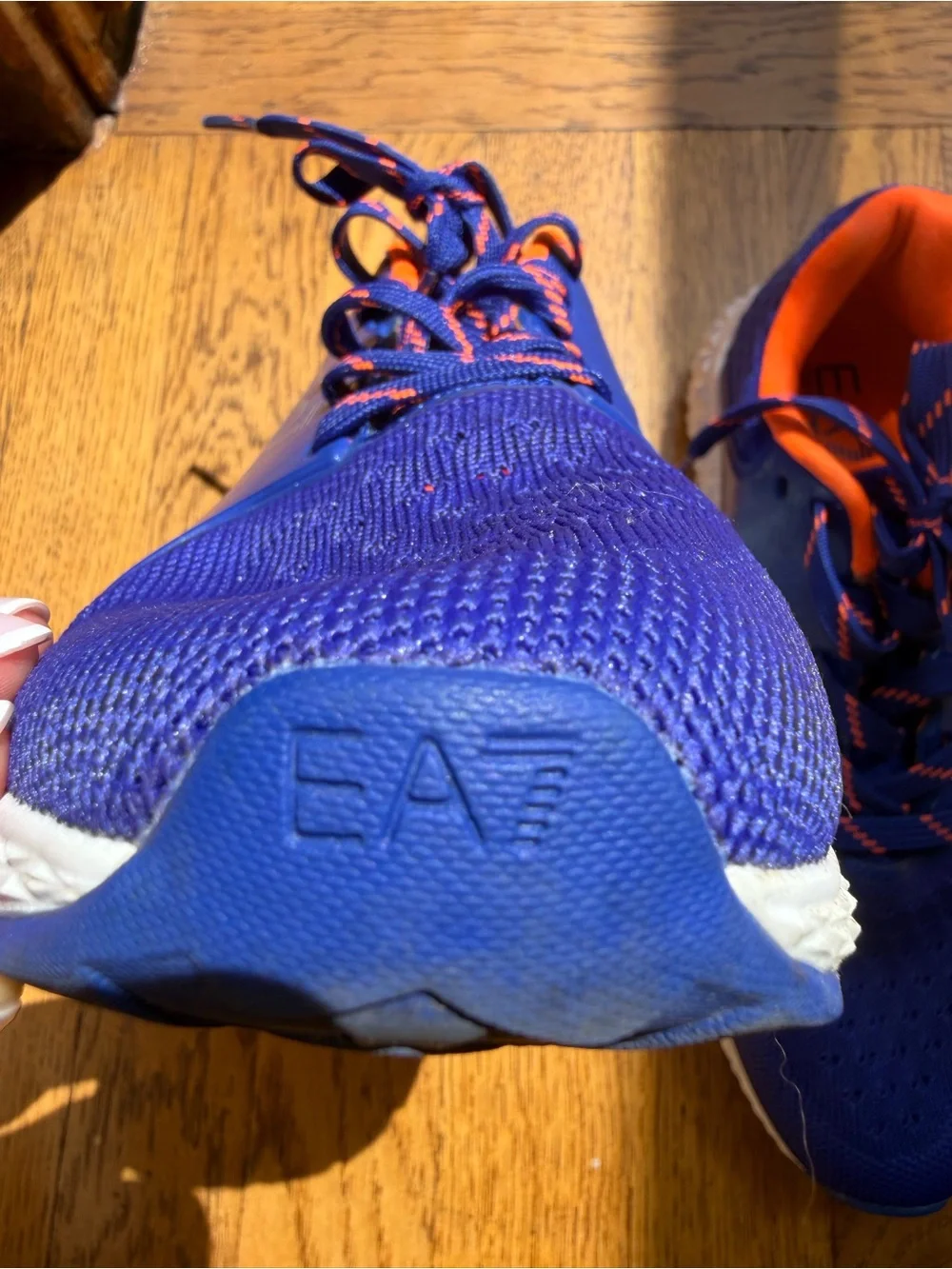 Gently Used - Emporio Armani EA7 Royal Blue Sneakers (US 6.5)